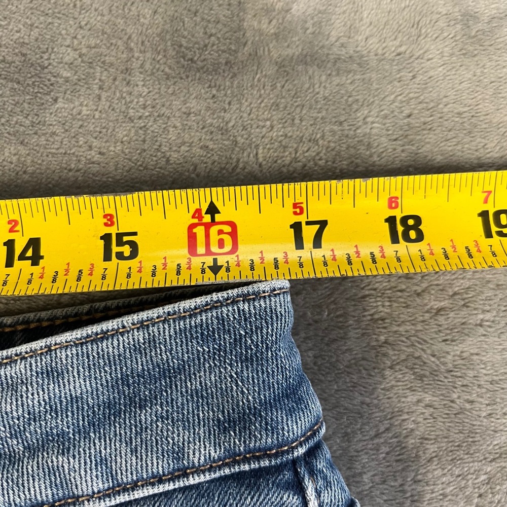 Old Navy O.G. Straight Jeans Womens 12 Blue High Rise Secret Slim Pockets - Picture 5 of 6